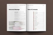 Welcome Book Magazine Template, a Magazine Template by E-Type (Thumbnail 2 of 7)