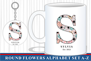 Floral Alphabet, Floral Font SVG, an Object Graphic by D2PUTRI (Thumbnail 25 of 31)
