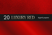 Luxury Red Digital Paper Pack, a Texture Graphic by Business Chic (Thumbnail 3 of 5)