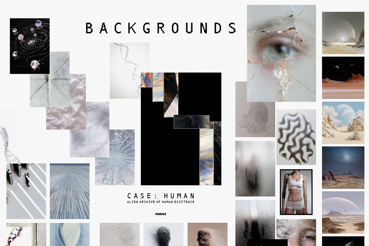 Case: HUMAN. Collage Pack, an Object Graphic by Purple (Photo 12 of 18)