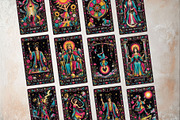 The Painted Bloom Tarot Major Arcana, a Decorative Illustration by ThatsDesignArt (Thumbnail 7 of 11)