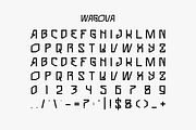 Wagova - Futuristic Font, a Sans Serif Font by Iqsiart Studio (Thumbnail 4 of 6)