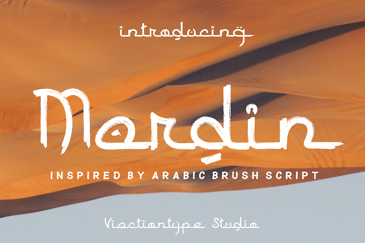 VT Mardin - Arabic Script Display, a Script Font by ViactionType (Photo 1 of 10)
