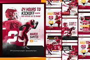American Football Social Media Pack, a Social Media Template by OnurDemircan (Thumbnail 4 of 4)