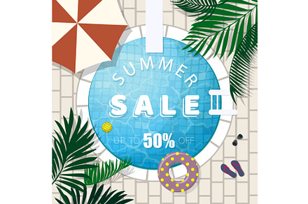 Blue water circle swimming pool sale