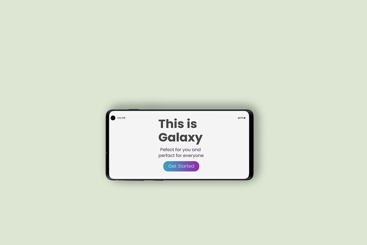 Animated Galaxy S10 Mockup, a Device Mockup by Modern Studio (Photo 4 of 4)