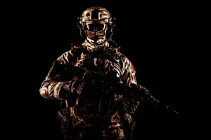 Special operations forces soldier containing soldier, infantry, and