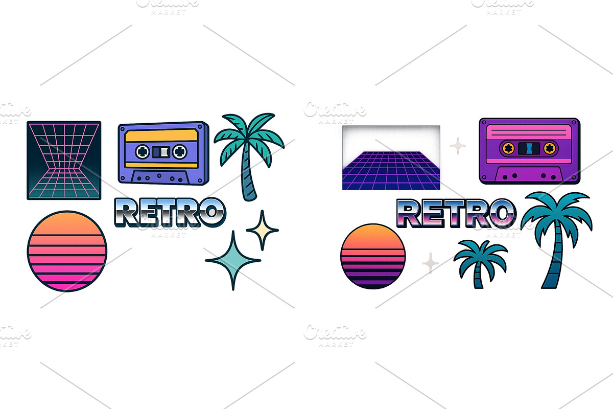 Retro-themed graphic design, an Illustration by ZinetroN