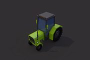 Low Poly Tractor, a Cars & Vehicle 3D Model by CreativeeArt (Thumbnail 1 of 8)