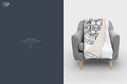 Sherpa Blanket Mockup, an Apparel Mockup by Denny's Mock-ups (Thumbnail 1 of 4)