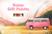 Texture Brush Set for Procreate, a Brush Add-On by Maria Summer (Thumbnail 7 of 8)