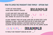 Faircraft Font Family, a Font by Salt & Pepper Designs (Thumbnail 5 of 8)