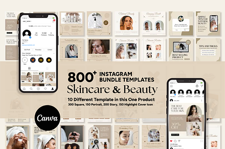 Design Bundle Social Media Skincare