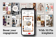 Fashion Pinterest Pins Template, a Social Media Template by Snapybiz (Thumbnail 3 of 9)