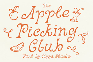 Curly Vintage Chic Handwritten Font, a Handwritten Font by Ayya Studio