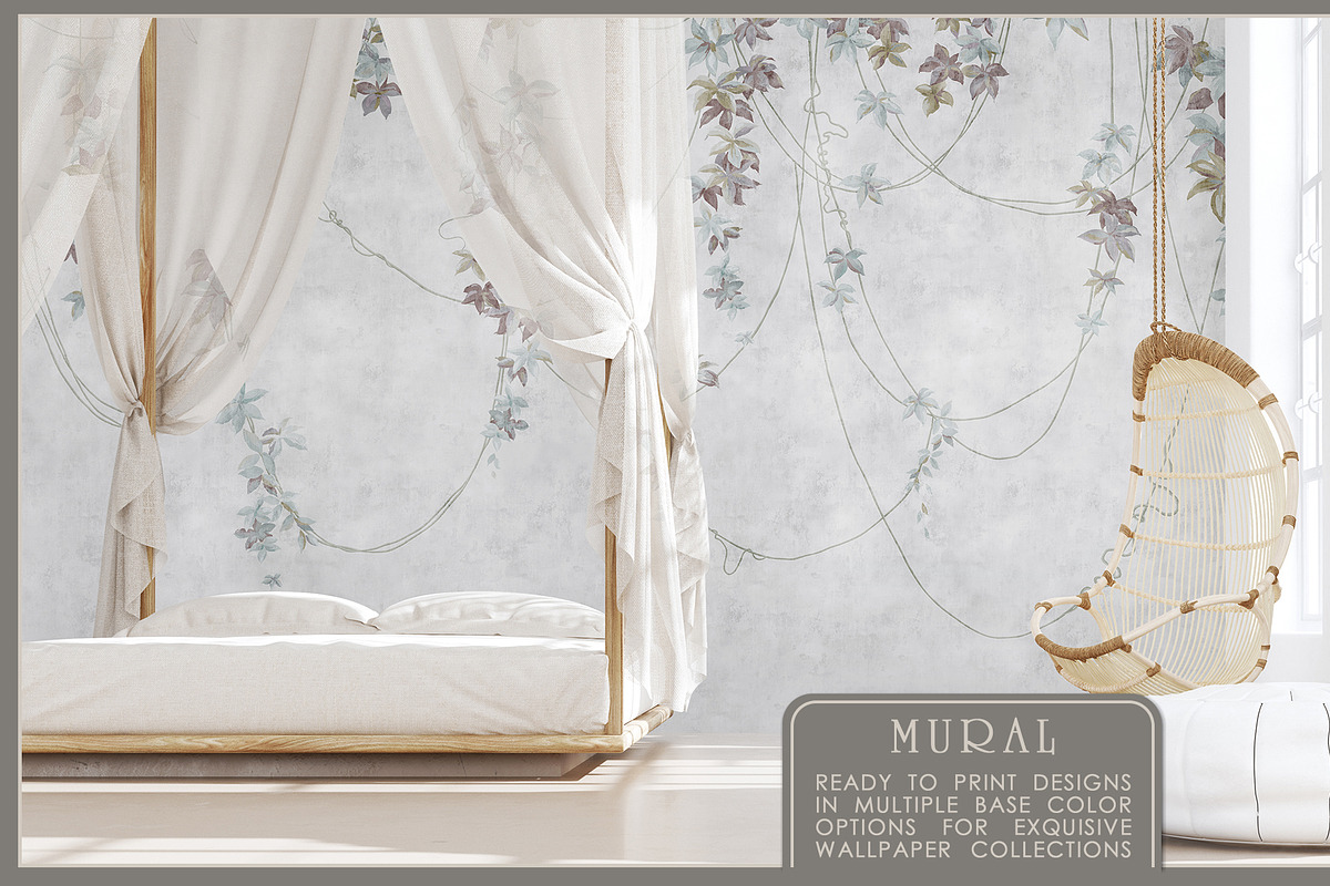 Fresco collection Virginia vines, a Wallpaper Graphic by Natalia0307 (Photo 5 of 22)