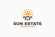 Sun Estate Logo, a Branding & Logo Template by Falcon eye (Thumbnail 1 of 4)