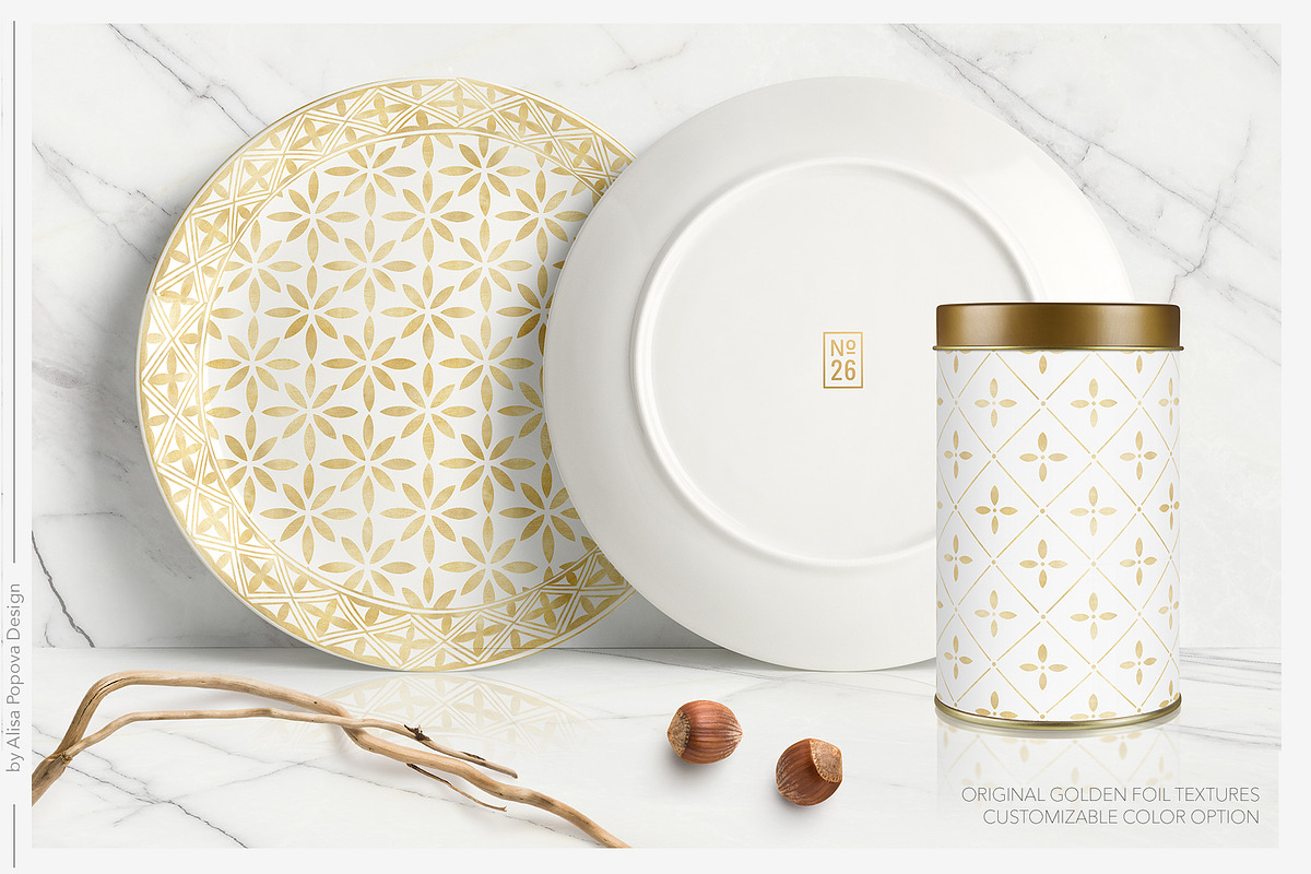 Islamic Moroccan & Azulejos Patterns, a Pattern Graphic by Alisa Fimen Design (Photo 6 of 11)