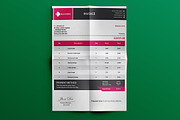 (40% Off) Simple & Clean Invoice, a Stationery Template by Pentaclay (Thumbnail 5 of 5)