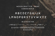 Woodcrafter Sans - 4 Font Family, a Sans Serif Font by Greg Nicholls (Thumbnail 7 of 9)