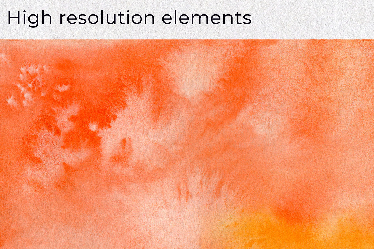 Watercolor brush stroke clipart, a Texture Illustration by AnastasiaWatercolor (Photo 9 of 9)