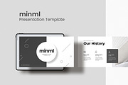 Minml Presentation Template, a Presentation Template by evgenystudio (Thumbnail 5 of 28)