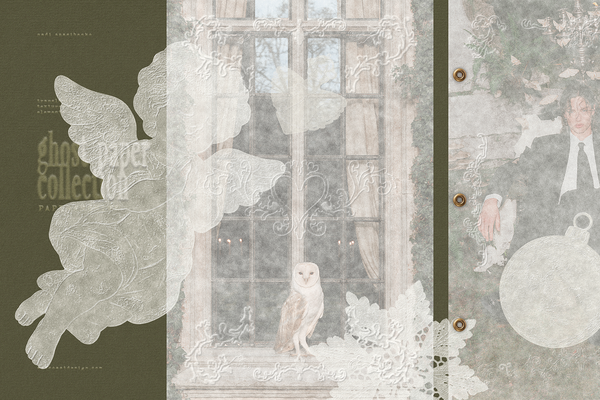 Ghost Paper — Textures & Elements, a Texture Graphic by nadispasibenko (Photo 7 of 13)