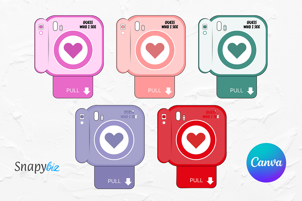 Printable Pull Out Photo Card Canva, a Card Template by Snapybiz (Photo 8 of 11)
