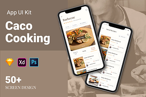 Caco Cooking - Recipe App UI Kit