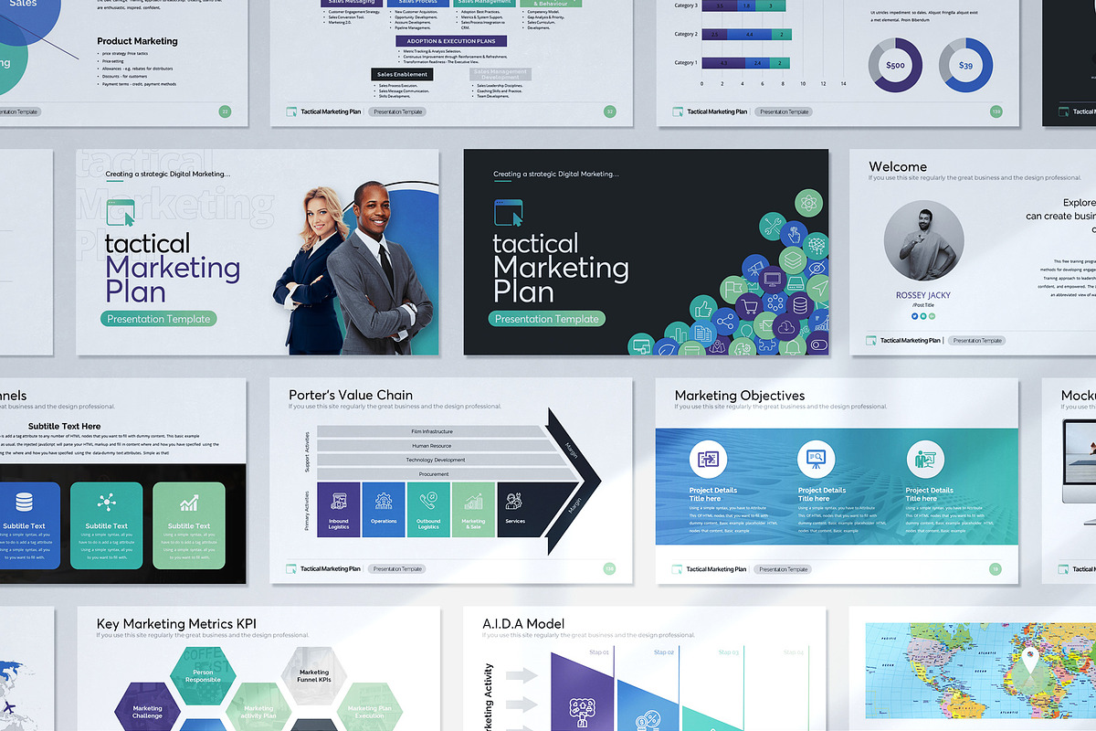 Best Business Presentation Bundle, a Presentation Template by WhiteGraphic (Photo 24 of 74)