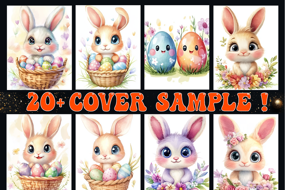 Cozy Easter Coloring Book for Adult, an Animal Illustration by Printable Design Store (Photo 2 of 4)
