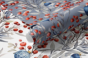 Xmas Berries, Layered Print Patterns, a Pattern Graphic by Pink Linen (Thumbnail 6 of 9)