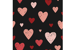 Seamless pattern with hand drawn, an Illustration by Toltemara