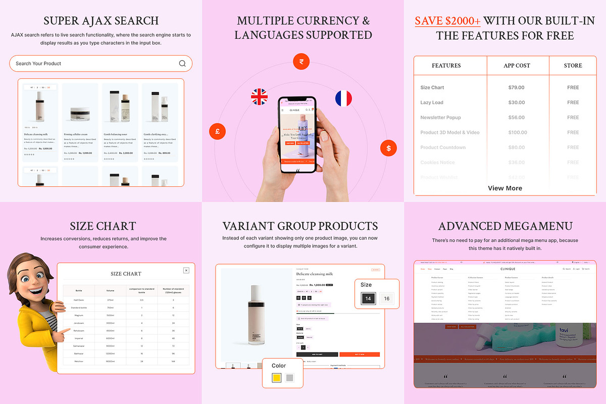 Beauty & Cosmetic | Shopify Theme, a Shopify Template by LogicGo Shopify Experts (Photo 4 of 5)