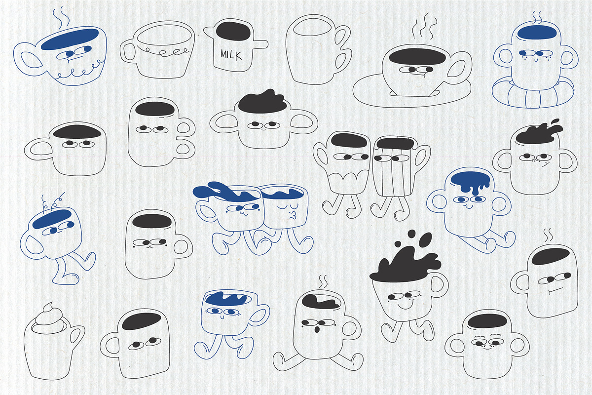 coffee time, an Object Illustration by Aleks.Flaks (Photo 8 of 16)