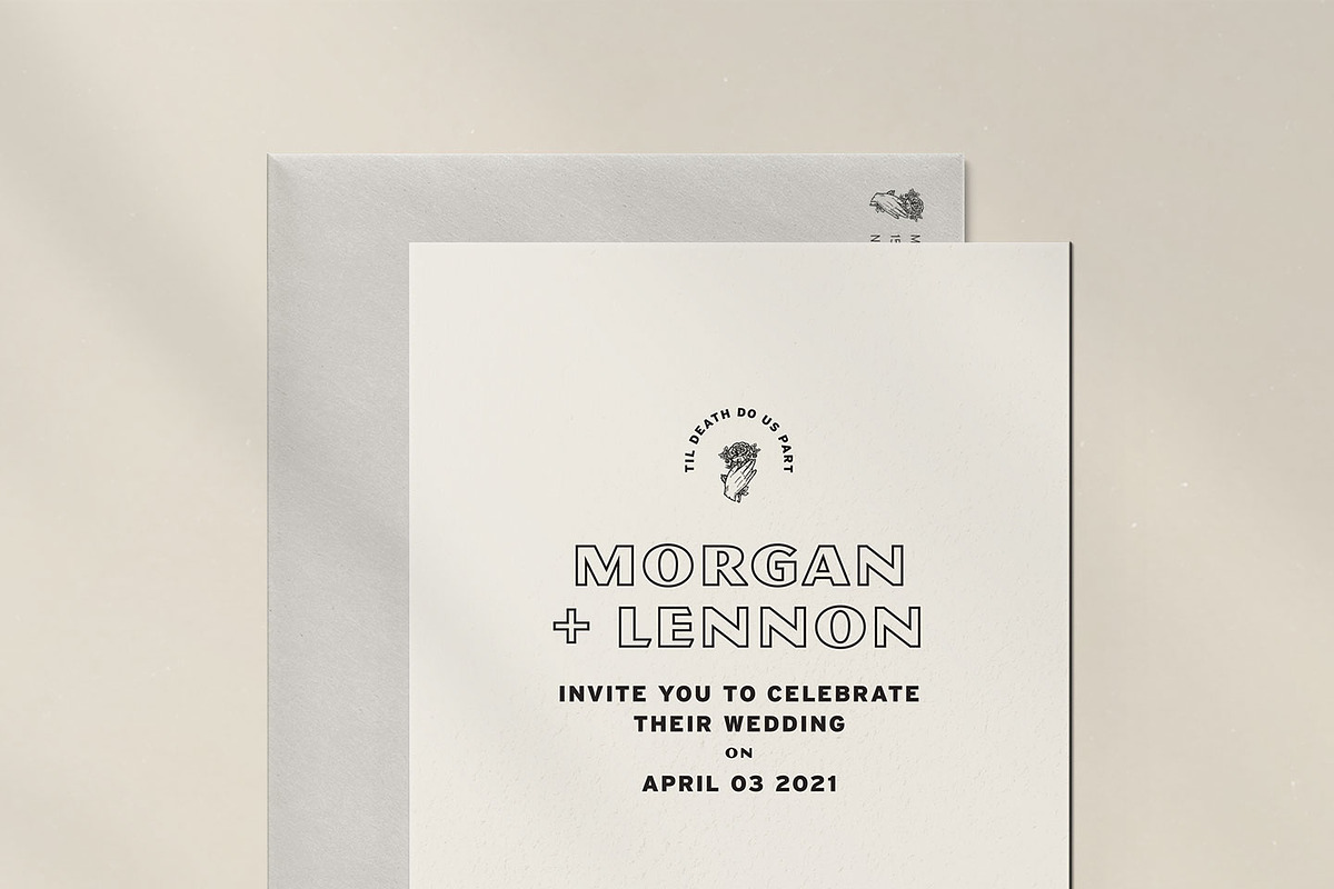 The Rebels Wedding Suite, an Invitation Template by Heart to Heart Paper Co (Photo 9 of 16)