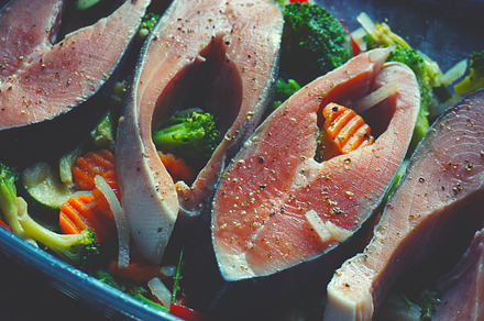 Salmon Ready For Cooking 2 Stock Photo Containing Fish And Salmon preview 4