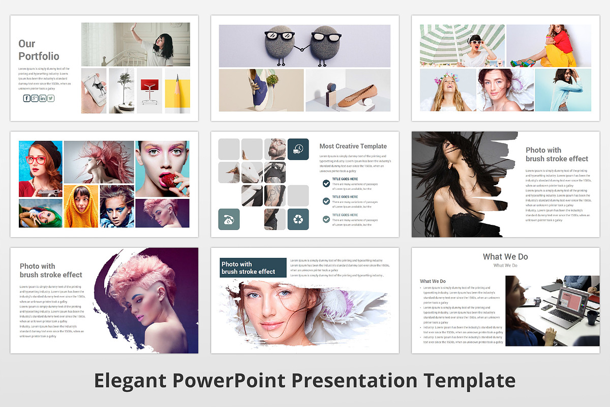 Elegant PowerPoint Template, a Presentation Template by GraphicStan (Photo 9 of 21)