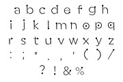 Red Dot, a Script Font by Fourteen Letter (Thumbnail 3 of 6)