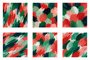Pink and Green Brushstrokes Seamless, a Pattern Graphic by CreationArt (Thumbnail 2 of 5)
