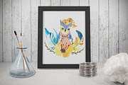 Wild and Free - Boho watercollor set, an Object Graphic by Kseniya_design (Thumbnail 8 of 14)