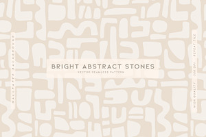 Bright Abstract Stones, a Wallpaper Graphic by MalyskaStudio