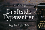 Draftside Typewriter, a Slab Serif Font by Randi Irvan | Rvandtype (Thumbnail 1 of 10)