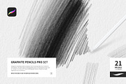 Graphite Pencils for Procreate, a Brush Add-On by Roman Striga (Thumbnail 1 of 8)