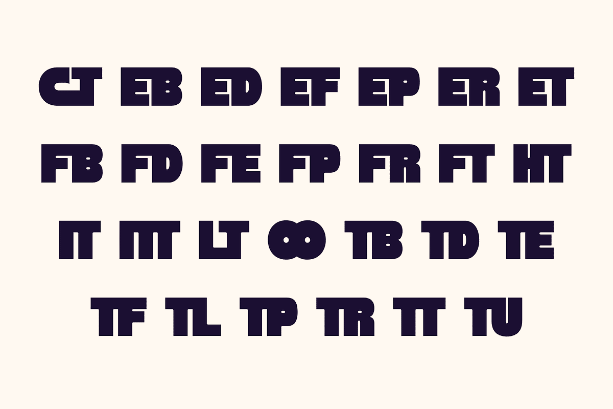 Nebies Retro - Bold Extrude Font, a Sans Serif Font by Nirmana Visual (Photo 10 of 16)