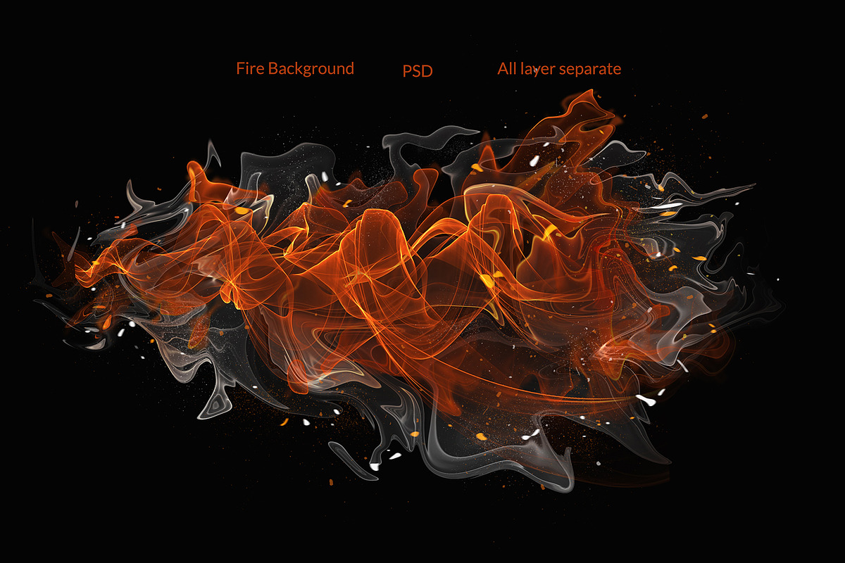 Fire & Smoke Bundle PSD, a Shape Add-On by MRI STUDIO (Photo 24 of 25)