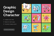 85 Flat Graphic Design Bundle, an Object Illustration by Vectors Market (Thumbnail 1 of 9)