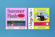 Colourful Summer Sale Banner, an UI Kit Template by graphicook (Thumbnail 2 of 6)