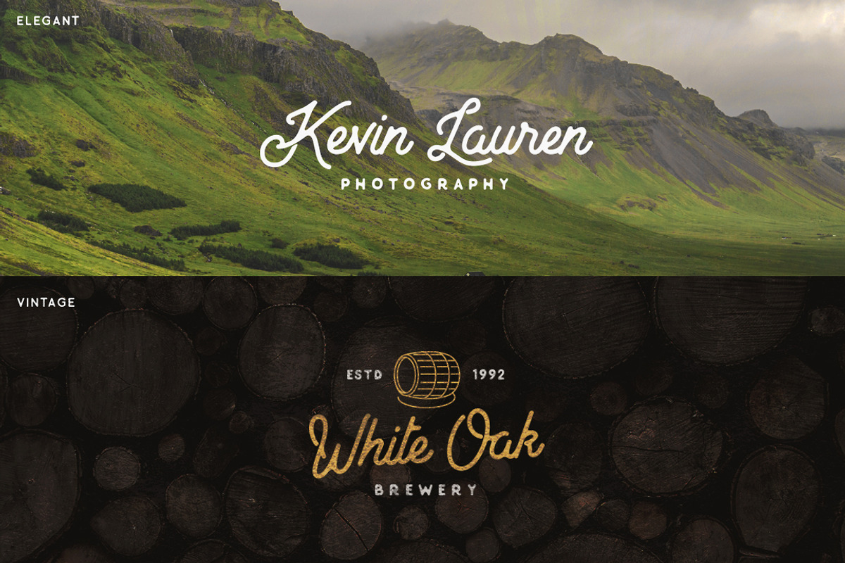 North Land Typeface - Font Bundle preview 6