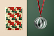 Christmas Abstract Patterns - part 1, a Pattern Graphic by Ninterints (Thumbnail 11 of 19)